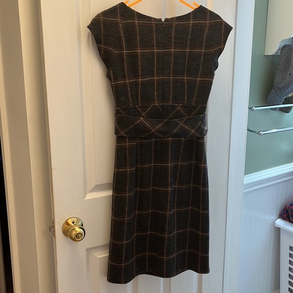 Nanette Lepore Wool Plaid Dress Size 2 - Picture 6 of 7